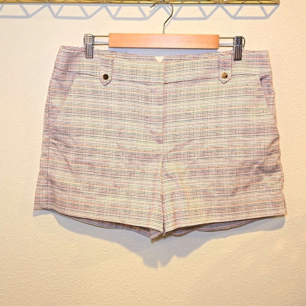Loft Riviera Short Red White Blue Gold Size 10